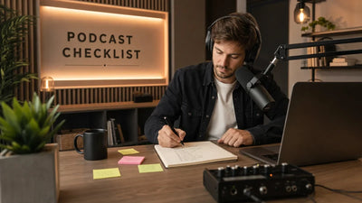 The Complete Starting a Podcast Checklist: Every Step Before You Hit Record