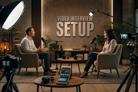 How to Record a Video Interview: Equipment, Setup, and Technique