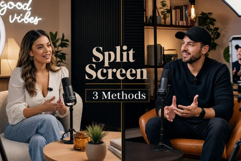 How to Do a Split Screen Instagram Interview (3 Methods That Actually Work)