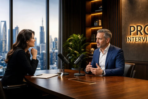 How to Conduct a Professional Interview with a Company Director