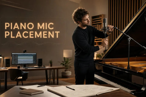 How to Record Above a Piano: Step-by-Step Microphone Placement Guide