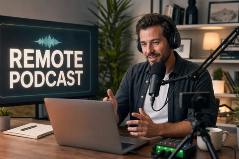How to Record a Podcast Remotely: Tools, Setup, and Step-by-Step Workflow