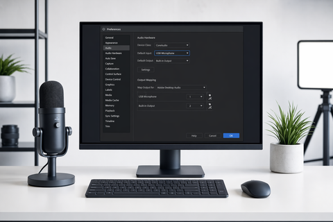 How to Change Microphone in Premiere Pro (Step-by-Step)