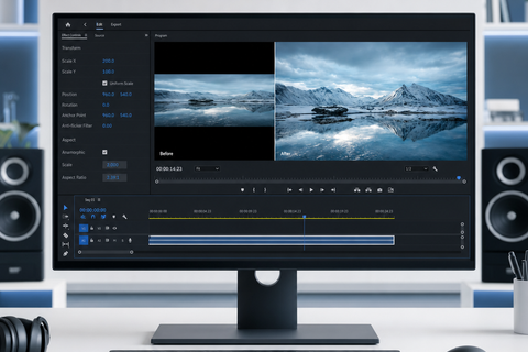 How to Desqueeze Anamorphic Footage in Adobe Premiere Pro