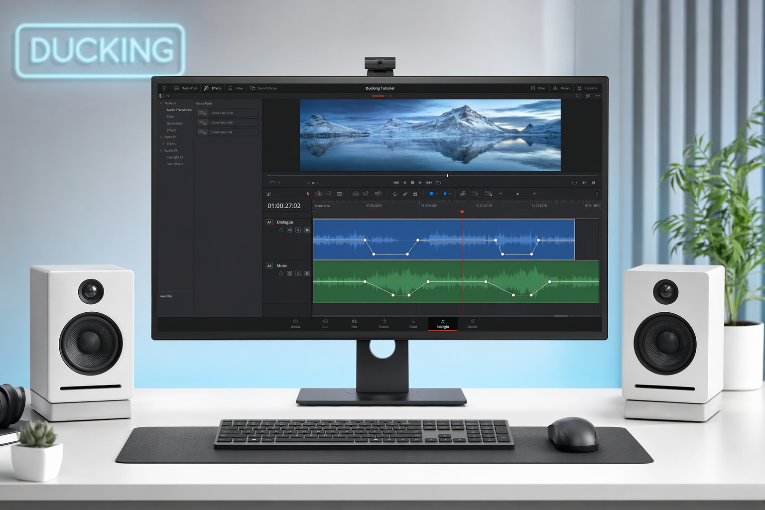 How to Do Audio Ducking in DaVinci Resolve (Step-by-Step) – Hollyland Store