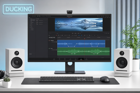 How to Do Audio Ducking in DaVinci Resolve (Step-by-Step)