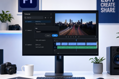 How to Edit Speaker Names in Premiere Pro (Step-by-Step)