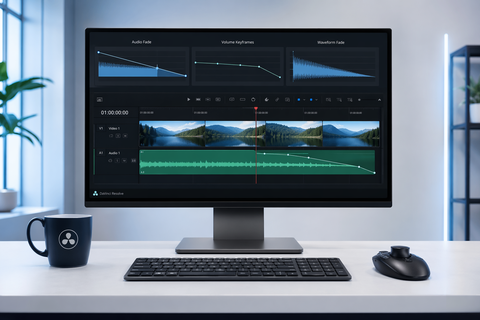 How to Fade Out Audio in DaVinci Resolve (3 Methods)