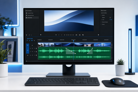 How to Fade Out Audio in Premiere Pro: 3 Methods That Actually Work