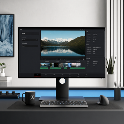 How to Interpret Footage in DaVinci Resolve (Frame Rate, Color Space &amp; More)