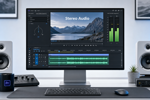 How to Make Audio Come From Both Sides in Premiere Pro (Step-by-Step)