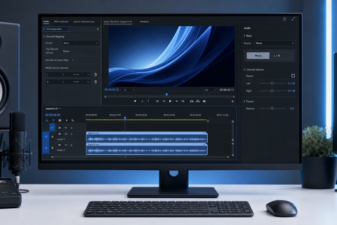 How to Make Audio Mono in Premiere Pro (3 Methods That Actually Work)
