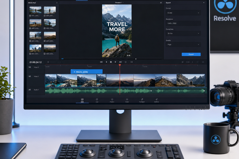 How to Make Reels on DaVinci Resolve (Step-by-Step)