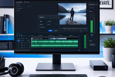 How to Normalize Audio in Premiere Pro (Step-by-Step)