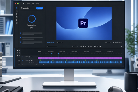 How to Redo a Transcript in Premiere Pro (Step-by-Step)