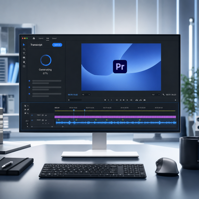 How to Redo a Transcript in Premiere Pro (Step-by-Step)