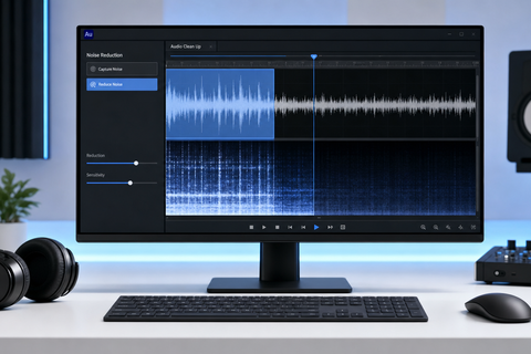 How to Remove Background Noise in Adobe Audition (Step-by-Step)