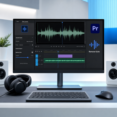 How to Remove Echo in Premiere Pro (Step-by-Step)