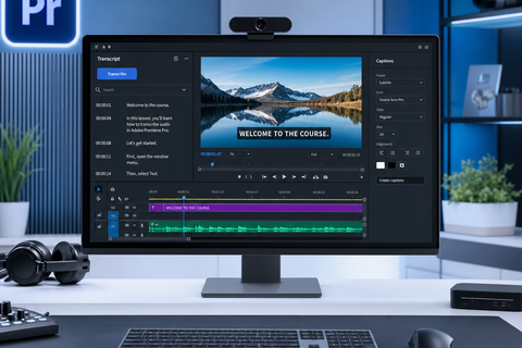 How to Transcribe Audio in Premiere Pro (Step-by-Step Guide)