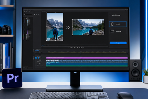 How to Use Auto Reframe in Premiere Pro (Step-by-Step Guide)