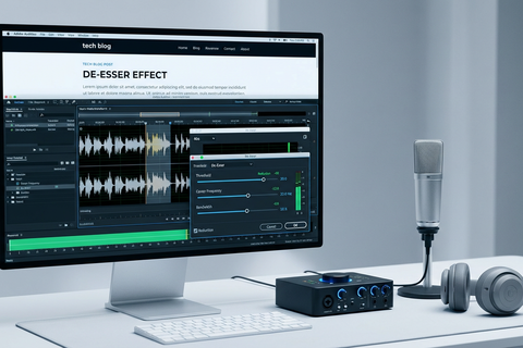 How to Use the De-Esser in Adobe Audition: Settings, Steps, and Tips