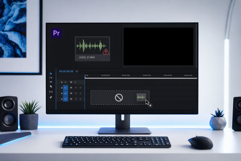 Premiere Pro Not Allowing Audio Imports on Timeline? Here’s How to Fix It