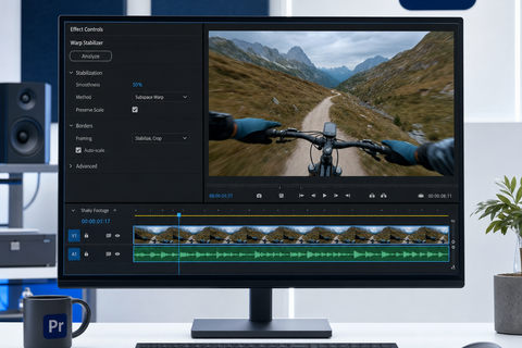 Warp Stabilizer in Premiere Pro: How to Use It, Key Settings, and Fixes