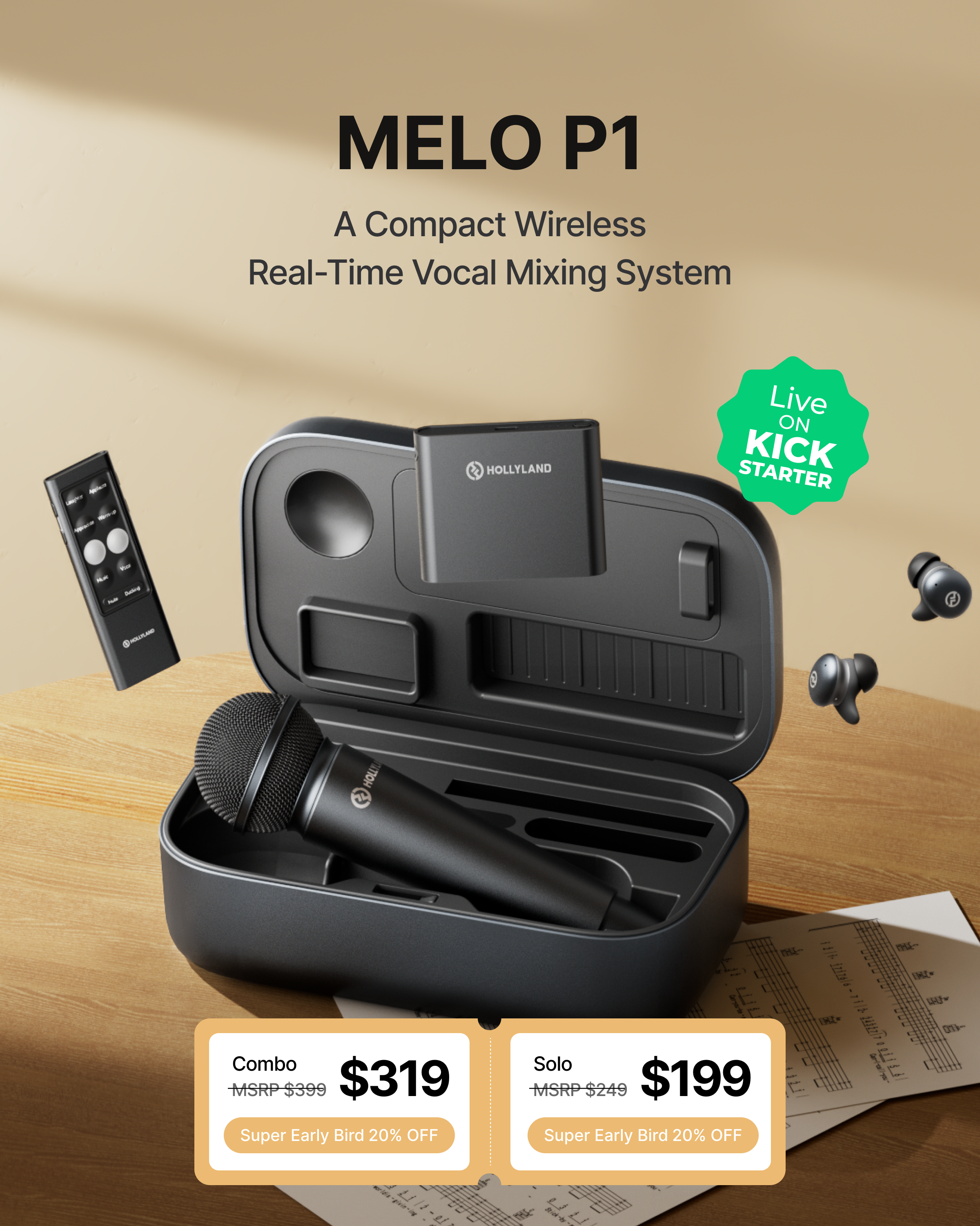 Hollyland MELO P1 - Now LIVE on Kickstarter!