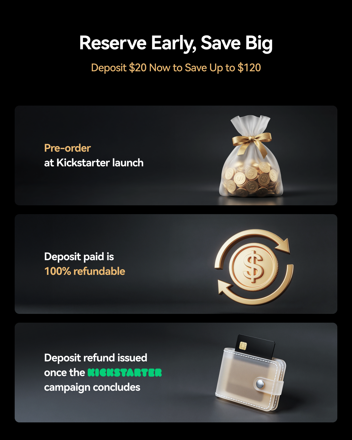 Hollyland MELO P1 - Deposit Reservation