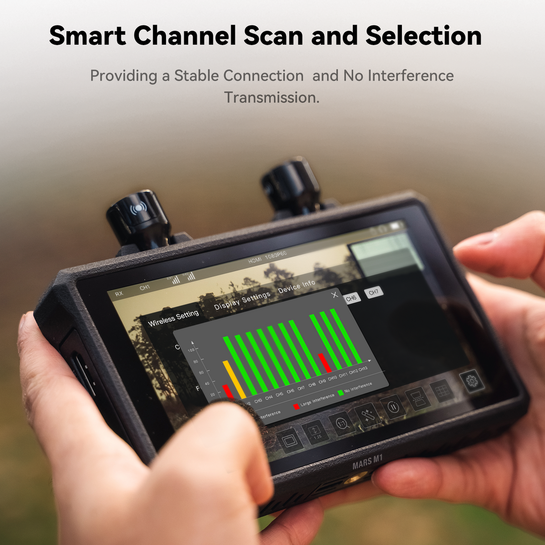 Hollyland Mars M1 Enhanced Wireless Video Transmission System 