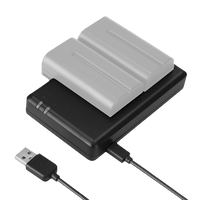 Dual-Slot Charger for NP-F970/750/550 Batteries