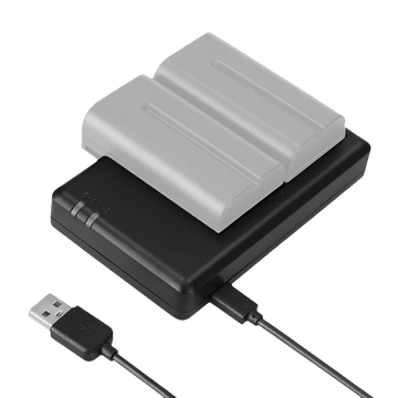 Dual-Slot Charger for NP-F970/750/550 Batteries