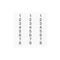 Number Stickers