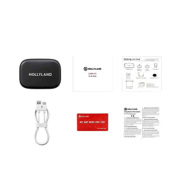 LARK A1 - Duo Version Charging Case (Gray)