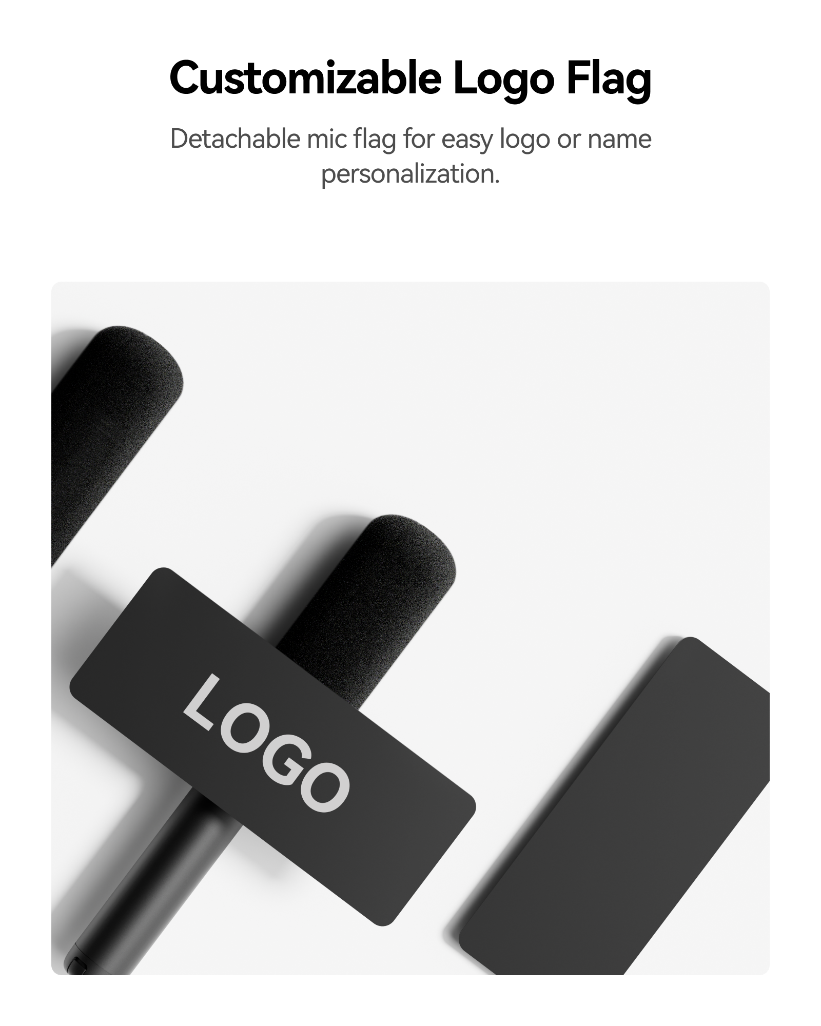 Hollyland Interview Adapter for Wireless Microphones (Handheld/Desktop)