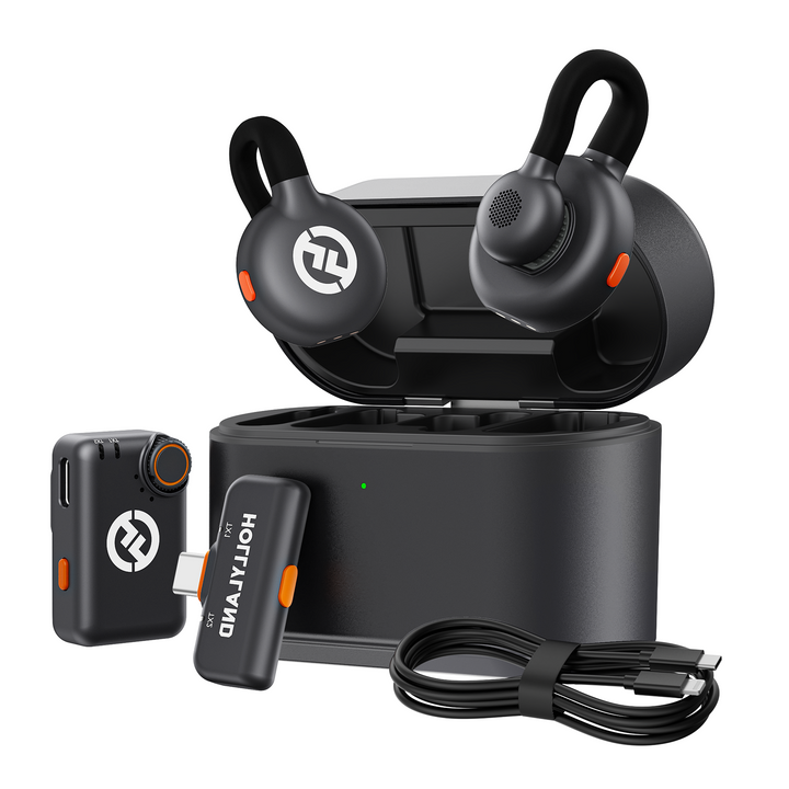 Hollyland Lark M2S Combo (Camera RX+USB-C RX+ Lightning Cable Hollyland Lark M2S Combo (Camera RX+USB-C RX+ Lightning Cable