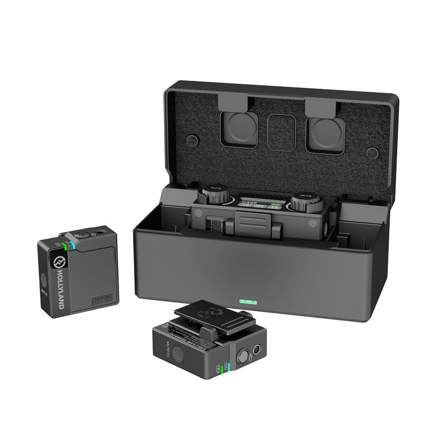 Hollyland Lark 150 - 2-Person Easy-to-use Wireless Microphone 
