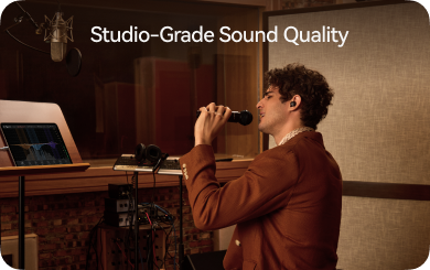 Studio-Grade Sound Quality