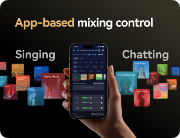 App-based mixing control